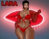 [LARA] bikini rojo new