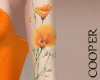 !A orange flower tattoos