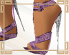 Knightmare Purple Heels