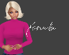 X Cashmere Barbie Pink
