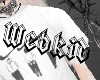 white ☸ shirt
