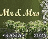 MR & MRS Sign 2024