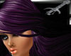 *E* purple andea hair