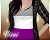 V| Asexual Lace Top