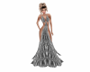 slither snake skin gown