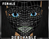Female FaceMask Derivble