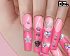 D. Mia Pink Cute Nails!