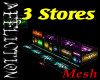 3 Store Plaza Mesh