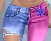 2 Toned Candy Rip Jeans
