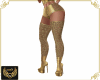 NJ] Sexy Gold leng Boots