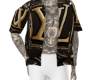 LV Brown Mix Top