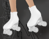 white * roller skates