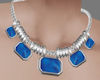 Silver/Blue Necklace