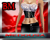 [M] BM corset suspenders
