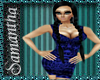 ~SD~ Blue Lepard Dress
