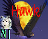 ~NJ~Flying Animated Hawk