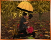 [S] Autmun Umbrella Kiss
