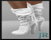 [JR] White Winter Boots