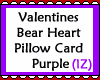 Bear Heart Pillow Card P