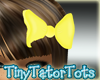 Yellow Side Hair Bow
