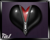 [T] Zipper heart