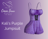 Kali's Purple Jumpsuit