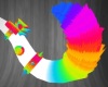 Rainbow Bow Tail