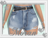 M| Short Jeans + Belt