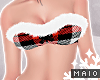 christmas | bra crop top