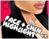 ♡ chin + face shine v2