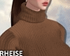 Winter Brown Turtleneck