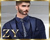 ZY: Jay Office Blue Suit