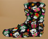 Christmas Cat Socks 1 F