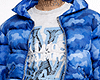 BLUE CAMO COAT