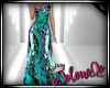 .L. Holly Gown Teal