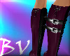 Purple Bianca Boots
