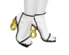 Infinity Heel Sandals