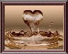 Water Heart Framed