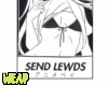 W| Send Lewds Hoodie (M)