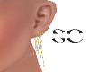 SC Double pierce earring