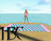 HBC Striped Beach Towel
