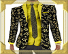 Gold/Black Suit Top