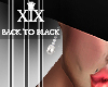 -X- Back To Black  Earri
