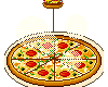 pizza dangle