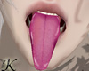 | Tongue out