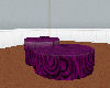Purple Velvet Table