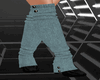 Fall woolen teal boots