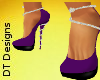 ~DT~ Snake Shoes Purple