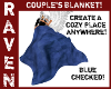 BLUE COUPLE'S BLANKET!