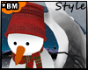 .:3M:. Ice Snowman Xmas